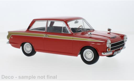 Lotus Cortina 1/18 MCG Ford MK I rot/gold 1966 1:18 modellino in miniatura