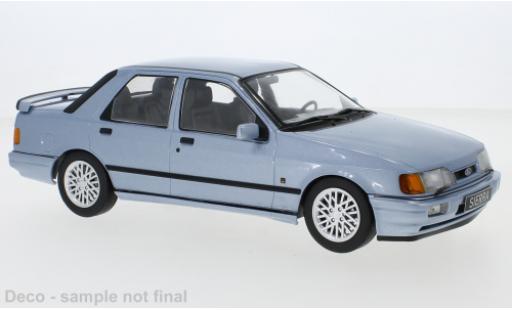 Ford Sierra 1/18 MCG Cosworth metallico blu 1988 modellino in miniatura