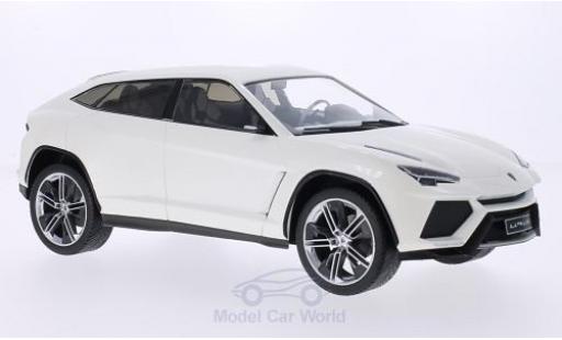 Lamborghini Urus 1/18 MCG metallico bianco 2012 Türen und Hauben geschlossen modellino in miniatura