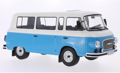 Barkas B 1000 1/18 MCG Minibus blu/bianco 1965 modellino in miniatura