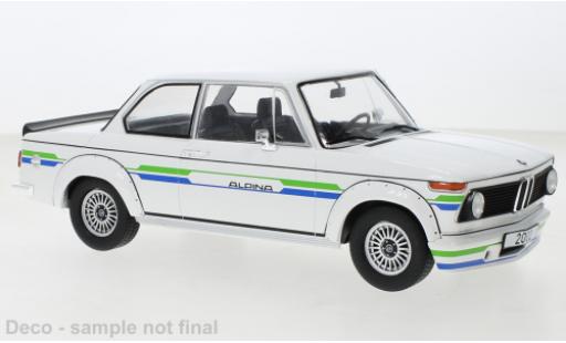 Bmw 2002 1/18 MCG Alpina bianco/Décorer 1973 modellino in miniatura