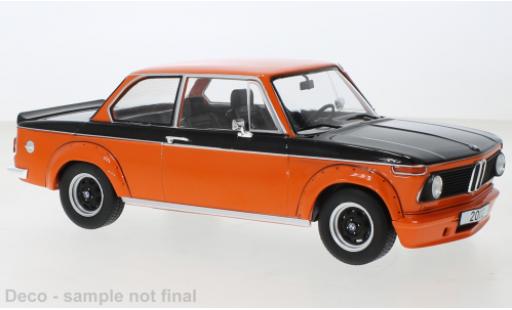 Bmw 2002 1/18 MCG turbo orange/matte-nero 1973 modellino in miniatura