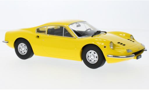 Ferrari Dino 1/18 MCG 246 GT giallo 1969 modellino in miniatura