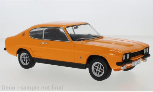 Ford Capri 1/18 MCG MK I RS 2600 orange/nero 1973 modellino in miniatura