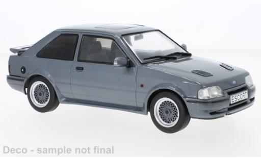 Ford Escort 1/18 MCG RS Turbo S2 metallise grigio 1990 modellino in miniatura