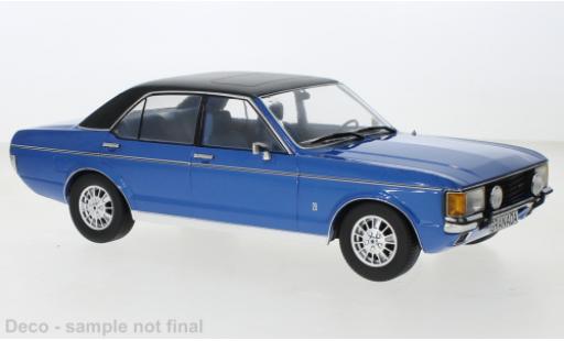 Ford Granada 1/18 MCG MK I metallise blu/matt-nero 1975 modellino in miniatura