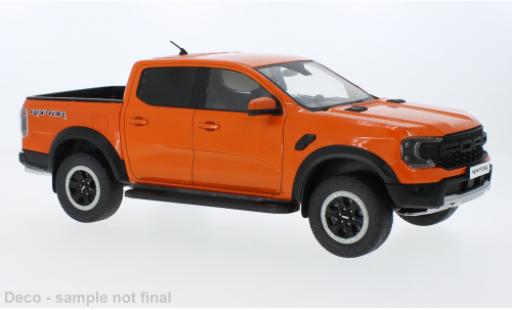 Ford Ranger 1/18 MCG Raptor orange 2023 modellino in miniatura