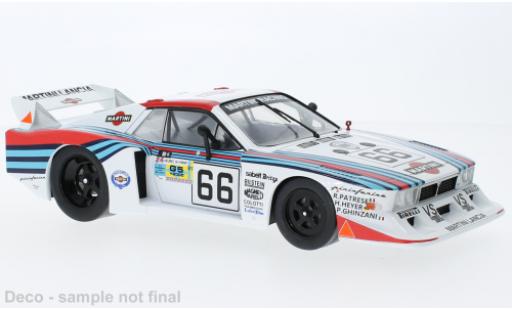 Lancia Beta 1/18 MCG Montecarlo Gr.5 No.66 Martini Racing Martini 24h Le Mans 1981 modellino in miniatura
