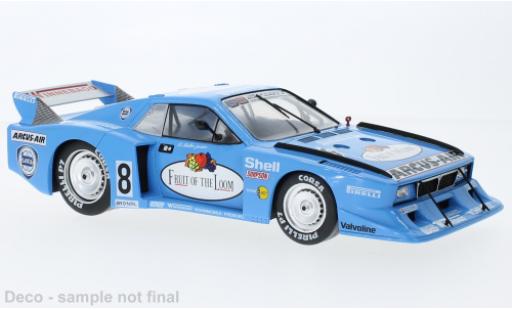 Lancia Beta 1/18 MCG Montecarlo Gr.5 No.8 Fruit of the Loom DRM ADAC Supersprint Nuerburgring 1981 modellino in miniatura