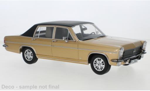 Opel Diplomat 1/18 MCG B metallise beige/matte-nero 1972 modellino in miniatura