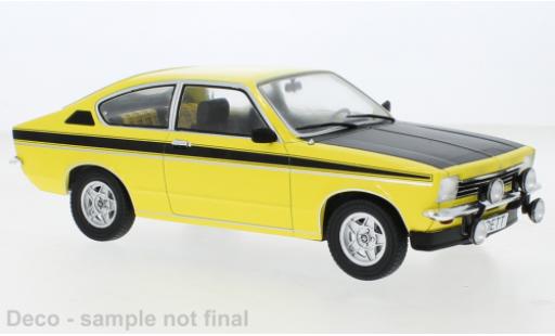 Opel Kadett 1/18 MCG C Coupe giallo 1975 modellino in miniatura