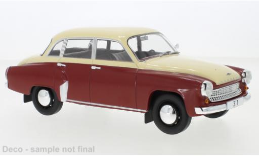 Wartburg 311 1/18 MCG rosso/beige 1959 modellino in miniatura