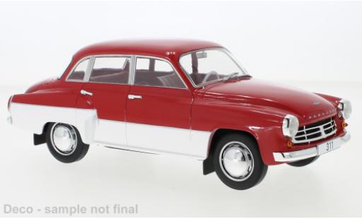 Wartburg 311 1/18 MCG rosso/bianco 1955 modellino in miniatura