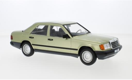 Mercedes 200 1/18 MCG D (W124) metallico verde 1984 modellino in miniatura