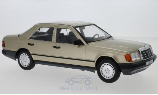 Mercedes 260 1/18 MCG E (W124) metallico marroneee 1984 modellino in miniatura