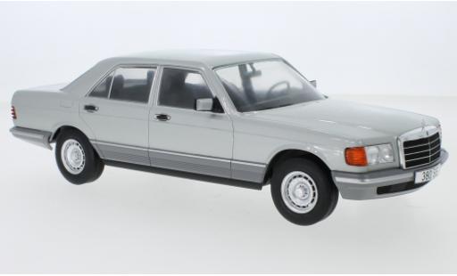 Mercedes Classe S 1/18 MCG (W126) grigio 1979 modellino in miniatura