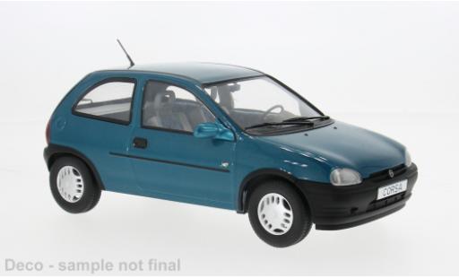 Opel Corsa 1/18 MCG B metallise türkis 1993 1:18 modellino in miniatura