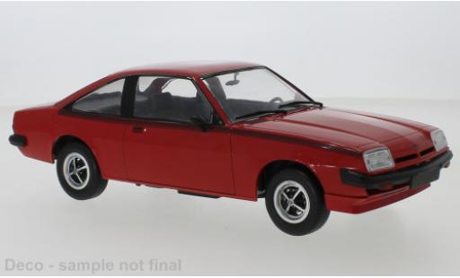 Opel Manta 1/18 MCG B GT/J rosso 1980 modellino in miniatura