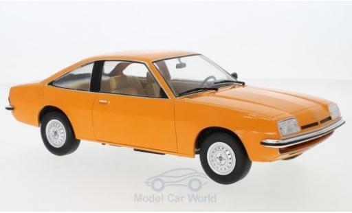 Opel Manta 1/18 MCG B orange 1975 modellino in miniatura