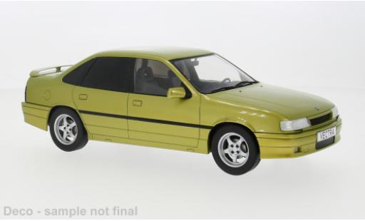 Opel Vectra 1/18 MCG A 2000 metallise gelb 1988 1:18 modellino in miniatura