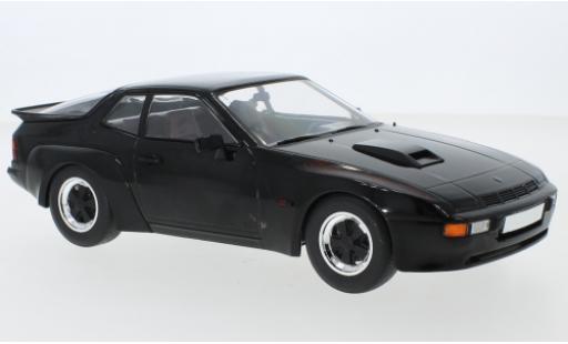 Porsche 924 1/18 MCG Carrera GT nero 1981 modellino in miniatura
