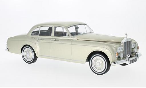 Rolls Royce Silver Cloud 1/18 MCG III Flying Spur H.J.Mulliner metallico beige RHD 1965 modellino in miniatura