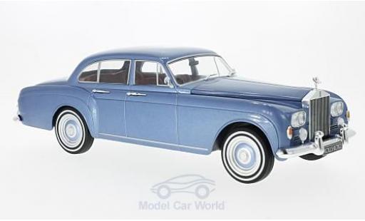 Rolls Royce Silver Cloud 1/18 MCG III Flying Spur H.J.Mulliner metallico blu RHD 1965 modellino in miniatura