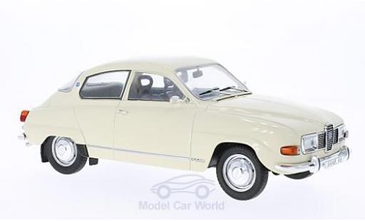 Saab 96 1/18 MCG V4 beige 1971 modellino in miniatura