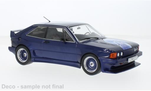 Volkswagen Scirocco 1/18 MCG Rieger GTO metallise blau 1980 1:18 modellino in miniatura