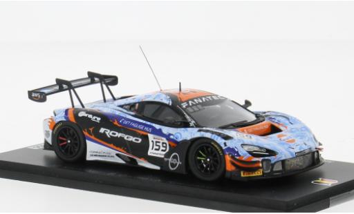 McLaren 720 1/43 Spark S GT3 EVO #159 1:43 modellino in miniatura