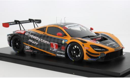 McLaren 720 1/43 Top Speed S GT3 EVO #9 1:43 modellino in miniatura