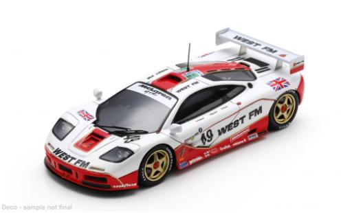 McLaren F1 1/43 Spark GTR 24h Le Mans 1995 #49 J.Nielsen/J.Mass 1:43 modellino in miniatura