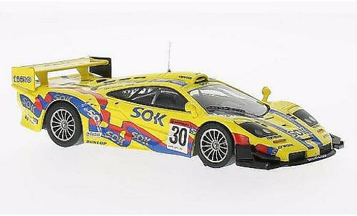 McLaren F1 GTR GTR 1/43 IXO No.30 SuperGT Motegi 2002 /H.Kurosawa modellini auto