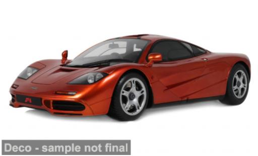 McLaren F1 1/18 GT Spirit Roadcar orange/schwarz 1992 1:18 modellino in miniatura