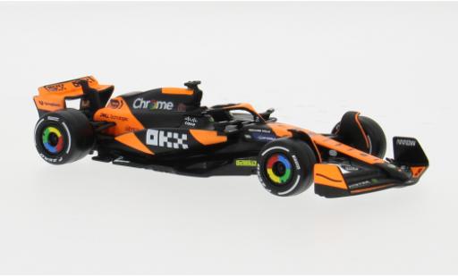 McLaren F1 1/43 Burago MCL38 Formel 1 2024 Team #81 O.Piastri 1:43 Bburago modellino in miniatura
