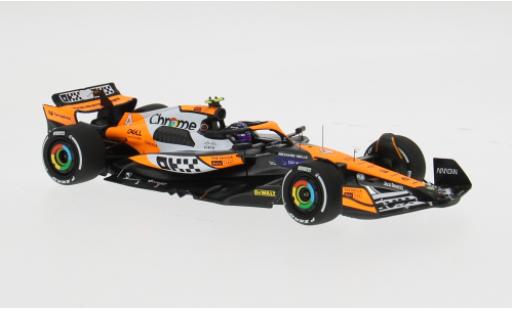 McLaren F1 1/43 Minichamps MCL38 Formel 1 GP Singapur 2024 Team L.Norris 1:43 modellino in miniatura