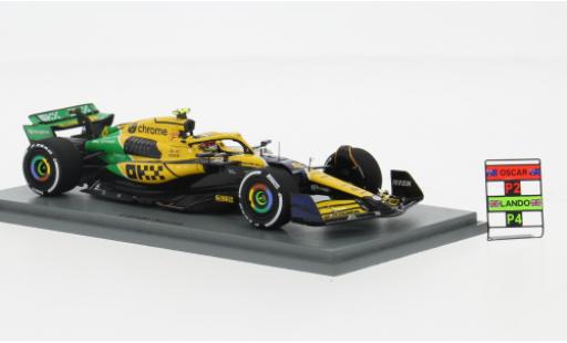 McLaren F1 1/43 Spark MCL38 GP Monaco 2024 Team #38 L.Norris 1:43 modellino in miniatura