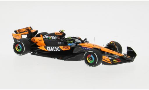Modellini auto McLaren F1 MCL39 Formel 1 GP Ungarn 2025 Team #4 L.Norris 1/43 Minichamps