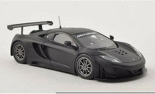 McLaren MP4-12C GT3 1/43 Minichamps opaco-nero Plain Body Version 2012 modellini auto