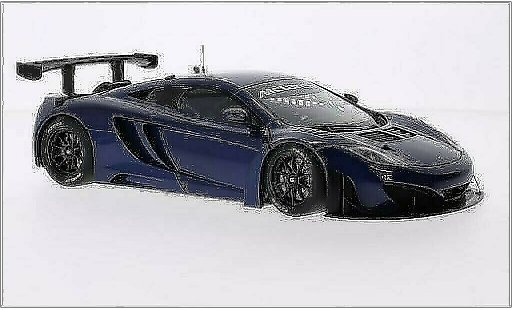 McLaren MP4-12C GT3 1/18 Autoart metallicoo blu RHD 2011 modellini auto