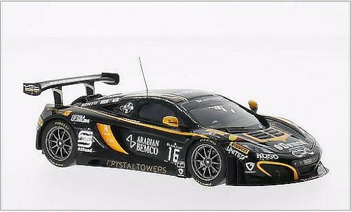 McLaren MP4-12C GT3 1/43 Minichamps No.16 Boutsen Ginion Racing 24h Spa 2014 /C.van modellini auto