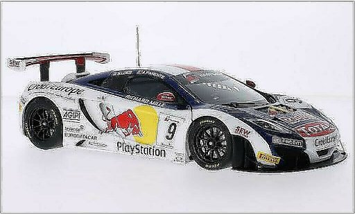 McLaren MP4-12C GT3 1/18 Autoart No.9 Red Bull Red Bull Tour 2013 /A.Parente modellini auto