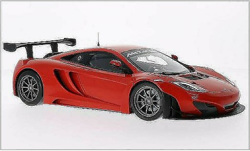 McLaren MP4-12C GT3 1/18 Minichamps rosso 2012 modellini auto