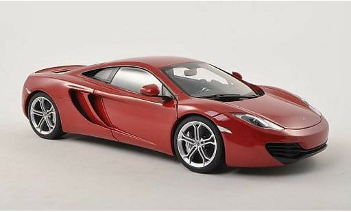 McLaren MP4-12C Base 1/18 Autoart rosso 2011 modellini auto