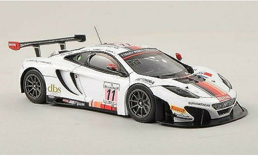 McLaren MP4-12C Base 1/43 Spark No.11 24h Spa 2013 /A.Soucek modellini auto