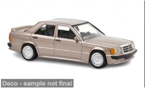 Mercedes 190 1/43 Norev E 2.3-16 (W201) beige 1984 1:43 modellino in miniatura