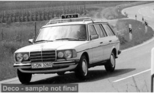 Mercedes 200 1/43 IXO T (S123) 1979 Taxi (D) 1:43 modellino in miniatura