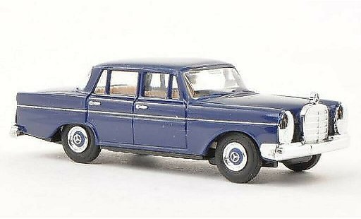 Mercedes 220 Base 1/87 Busch blu 1959 modellini auto