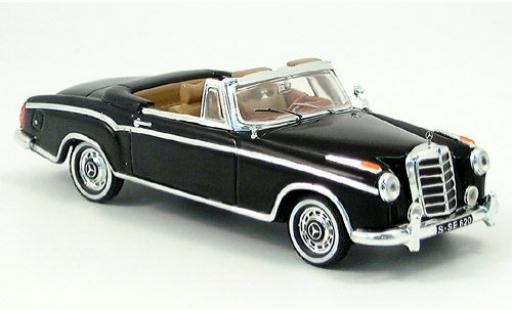 Mercedes 220 1/43 Vitesse SE Cabriol schwarz 1:43 modellino in miniatura