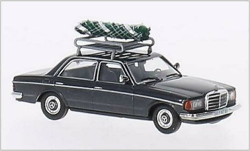 Mercedes 240 Coupe 1/87 Busch D (W123) metallicoo grigio modellini auto